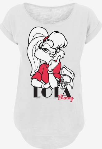 F4NT4STIC T-Shirt 'Looney Tunes Classic Lola Bunny' in Weiß: predná strana