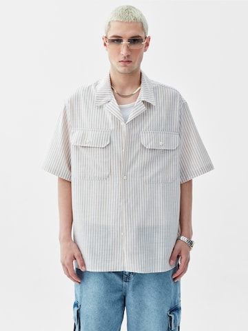 VAMOS CLO - Comfort Fit Camisa em branco: frente