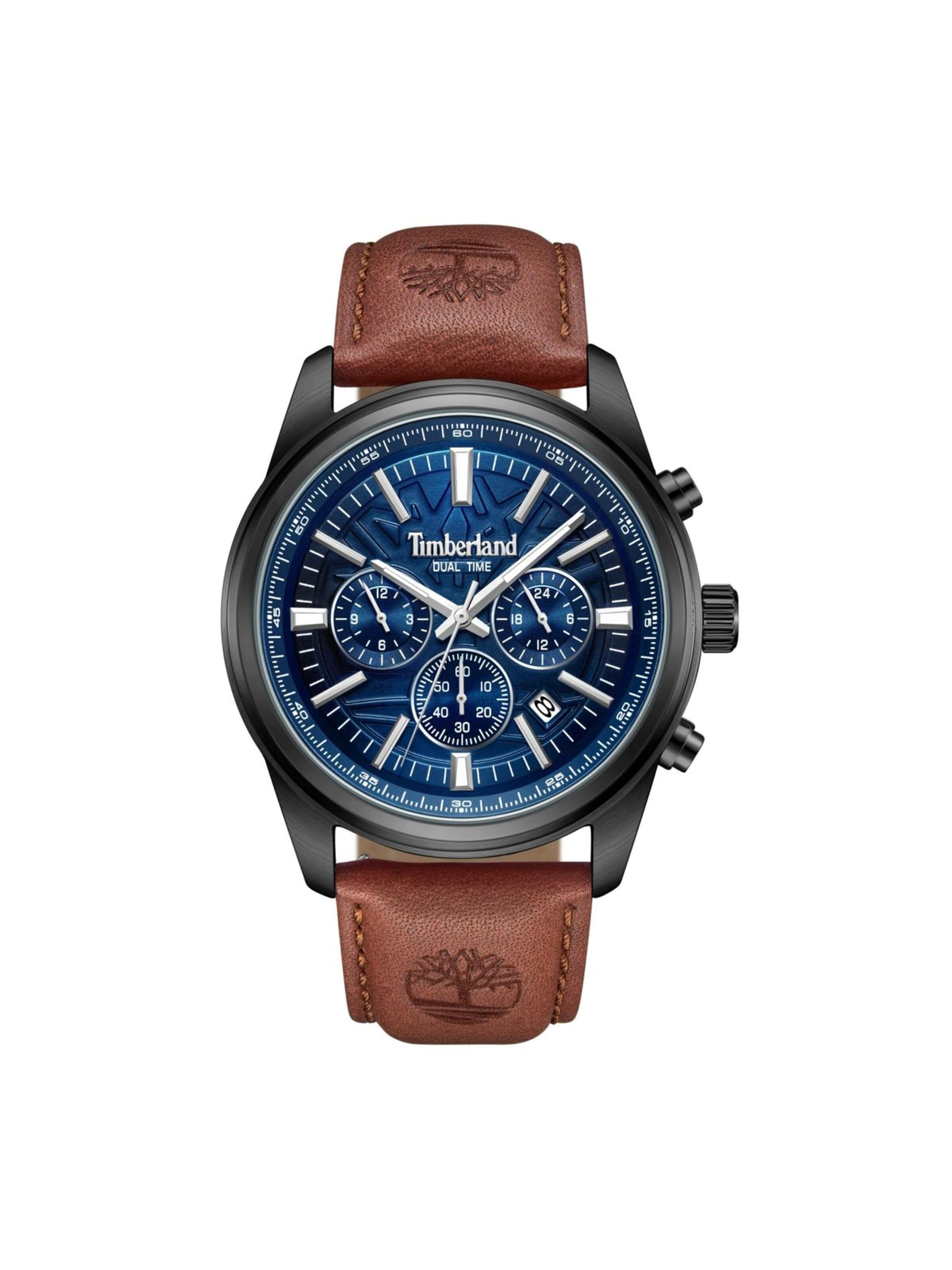 Montre à affichage analogique TIMBERLAND en bleu : devant