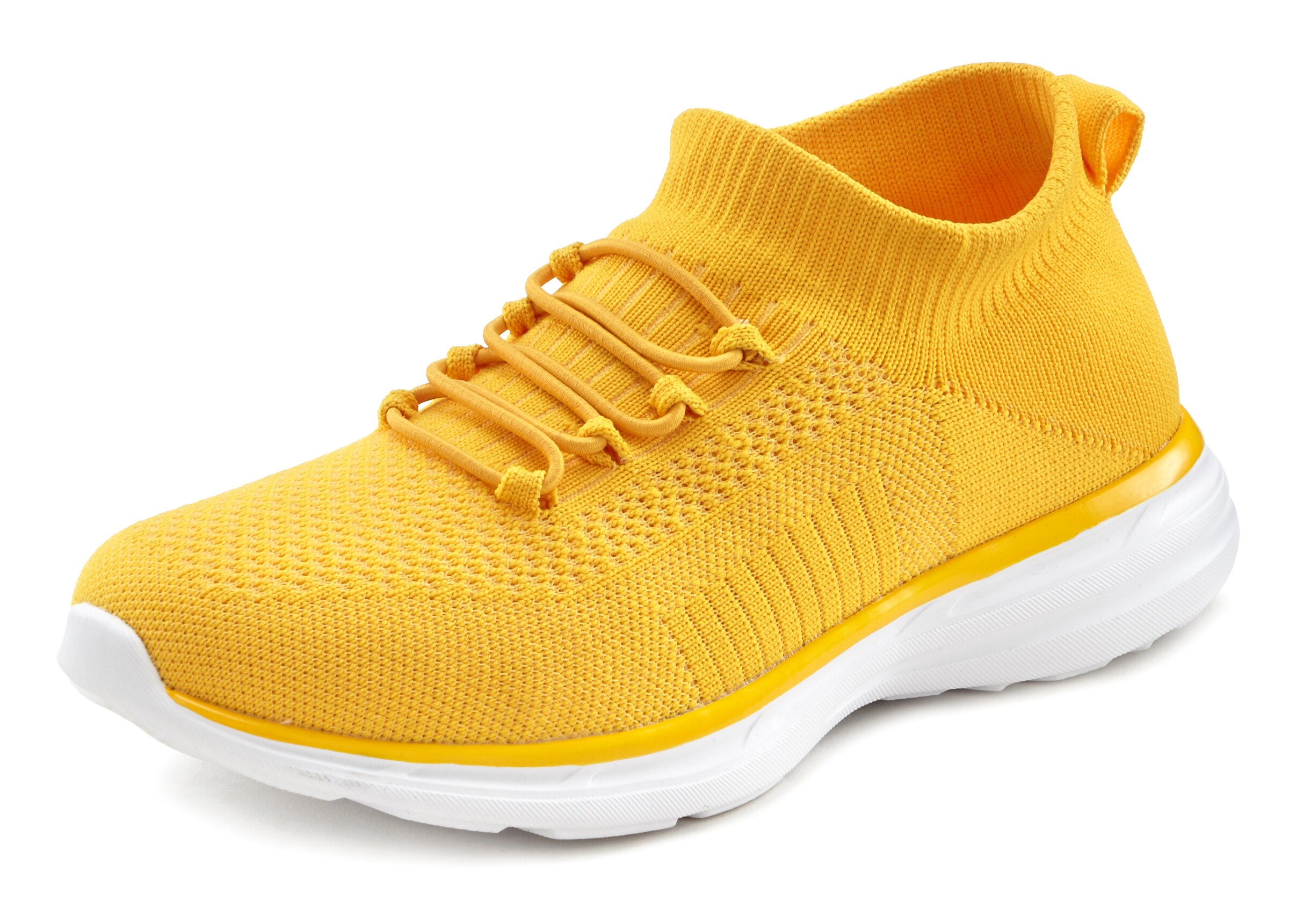 LASCANA Slip-On i gul: framsida