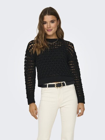 ONLY Pullover in Schwarz: Vorderseite