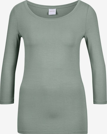 T-shirt MADELEINE en vert : devant