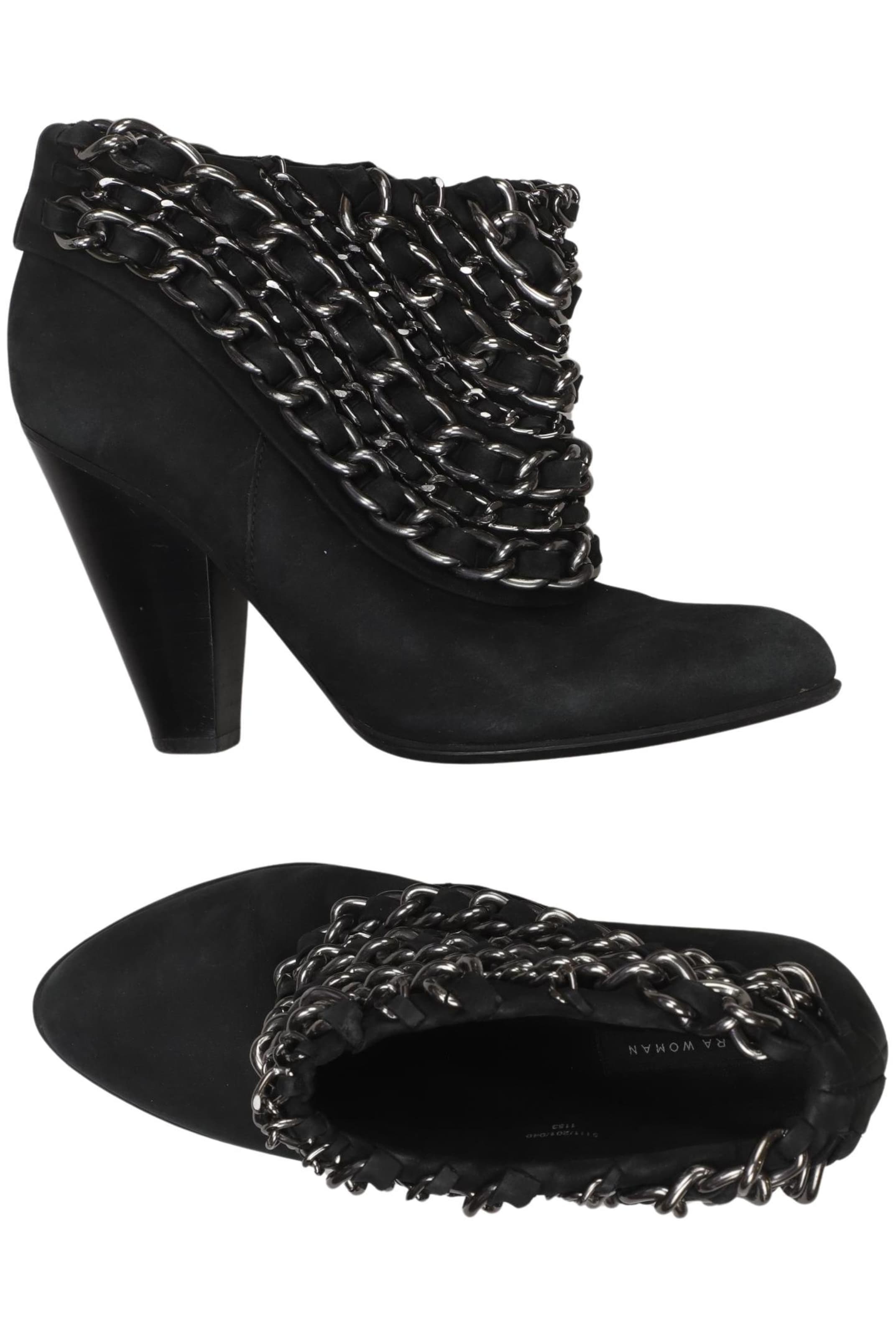 ZARA Stiefelette 39 in Schwarz: Vorderseite