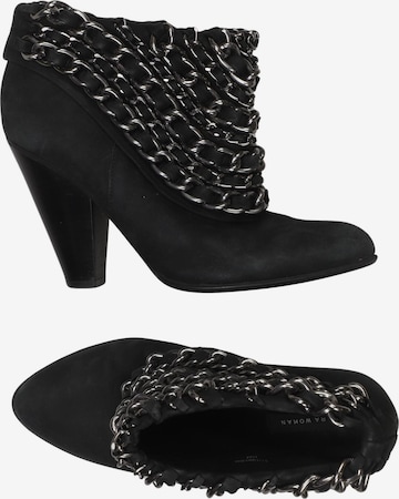 ZARA Stiefelette 39 in Schwarz: Vorderseite