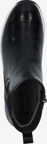 CAPRICE Chelsea Boots in Schwarz