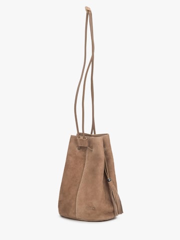 Estro Hinkväska '9697' i beige: framsida