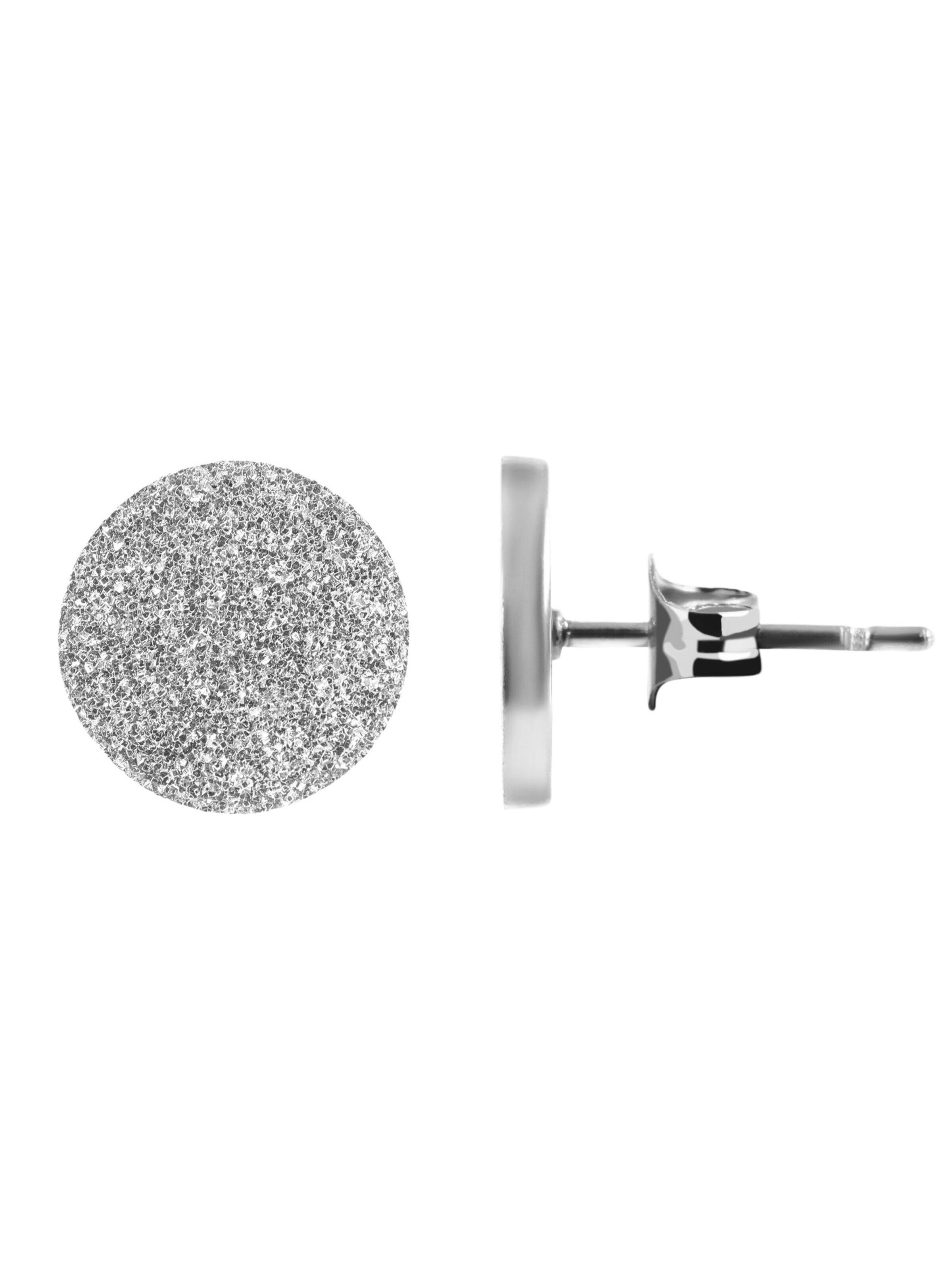 Akzent Earrings 'Cameron, hautverträglich' in Silver
