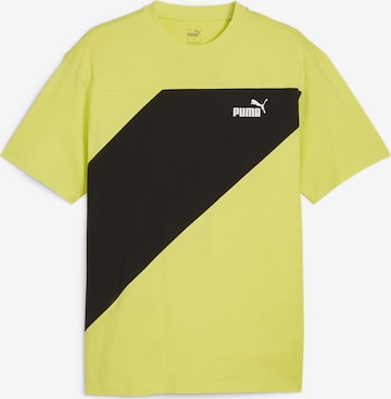 PUMA Performance Shirt 'Power' in Green: front