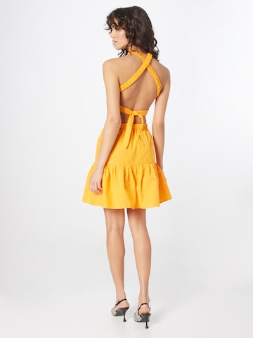 Warehouse Kleid in Orange