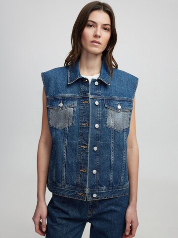Ipekyol Vest in Blue: front