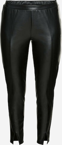 SHEEGO Skinny Leggings in Black: front