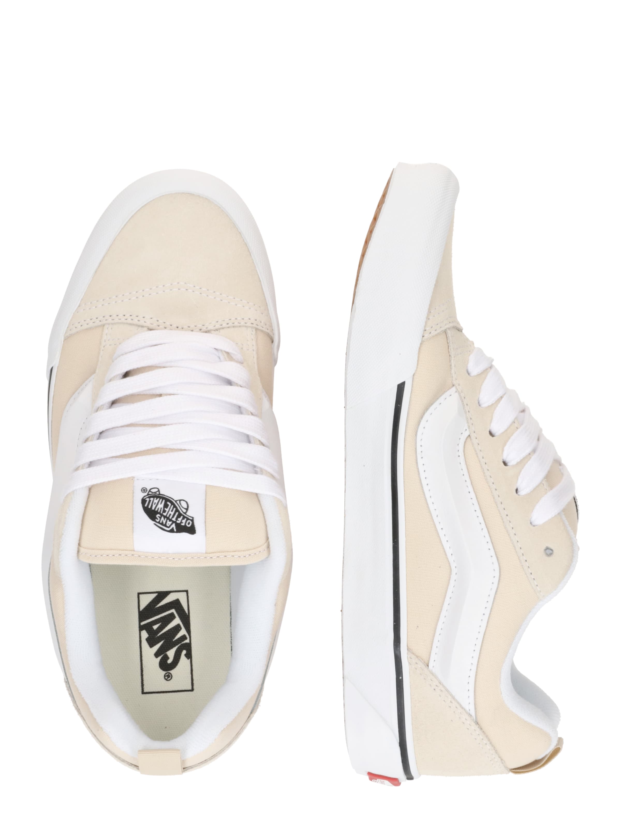 VANS Низкие кроссовки 'Knu Skool' в Бежевый