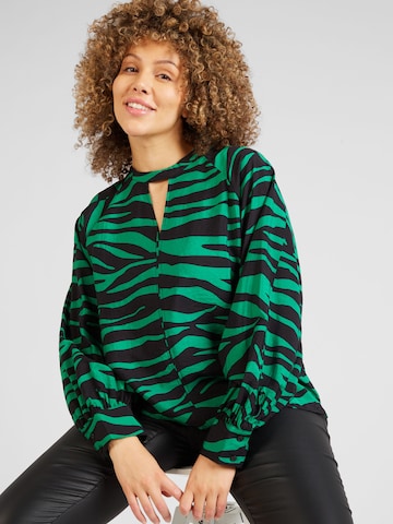 Camicia da donna 'OBJCIRA' di Object Curve in verde