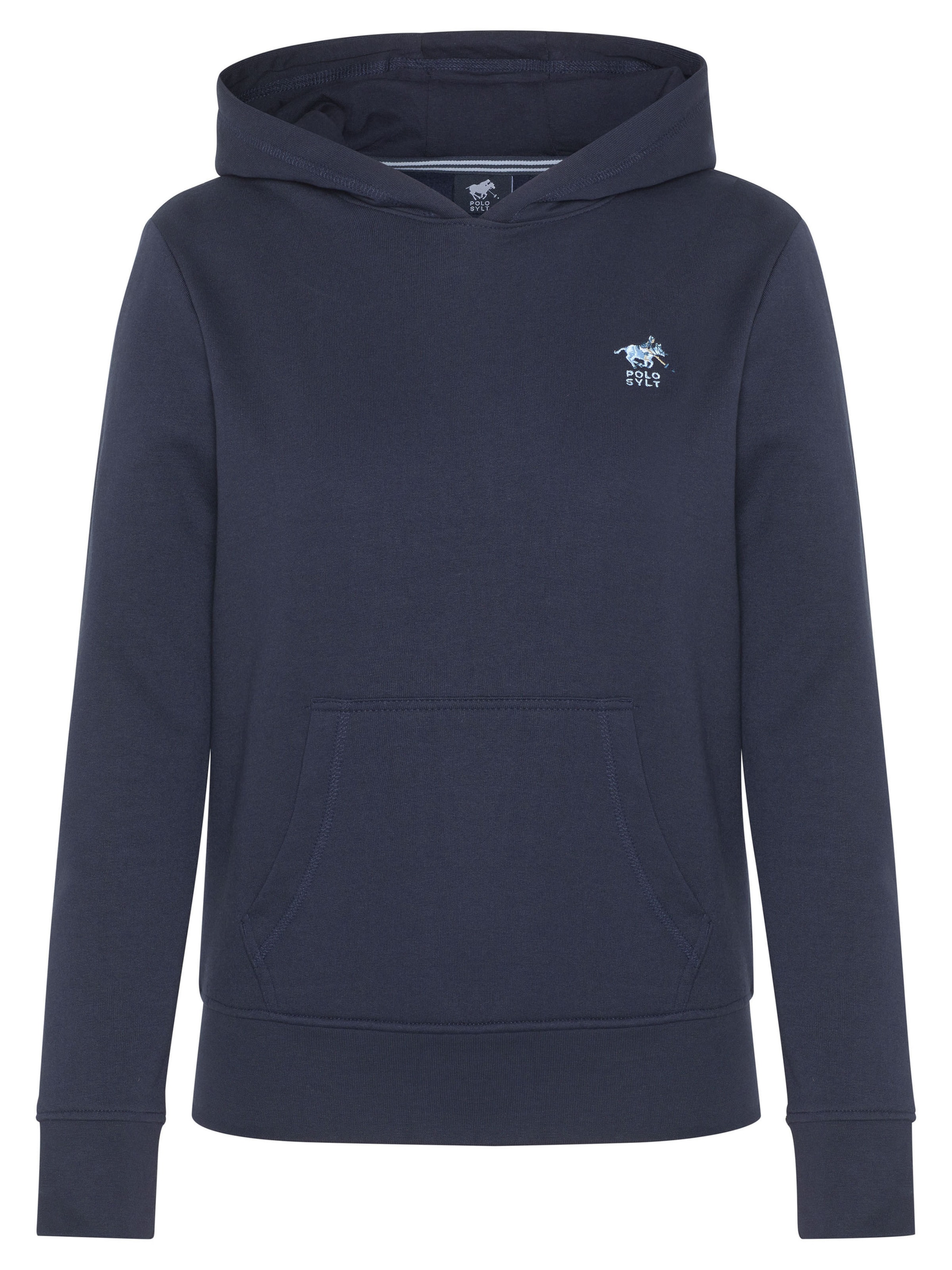 Polo Sylt Sweatshirt in Blue: front