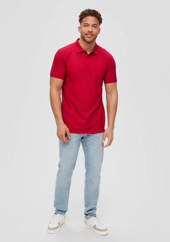 s.Oliver Men Tall Sizes Poloshirt in Rot