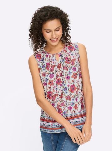 heine Topp i beige: framsida