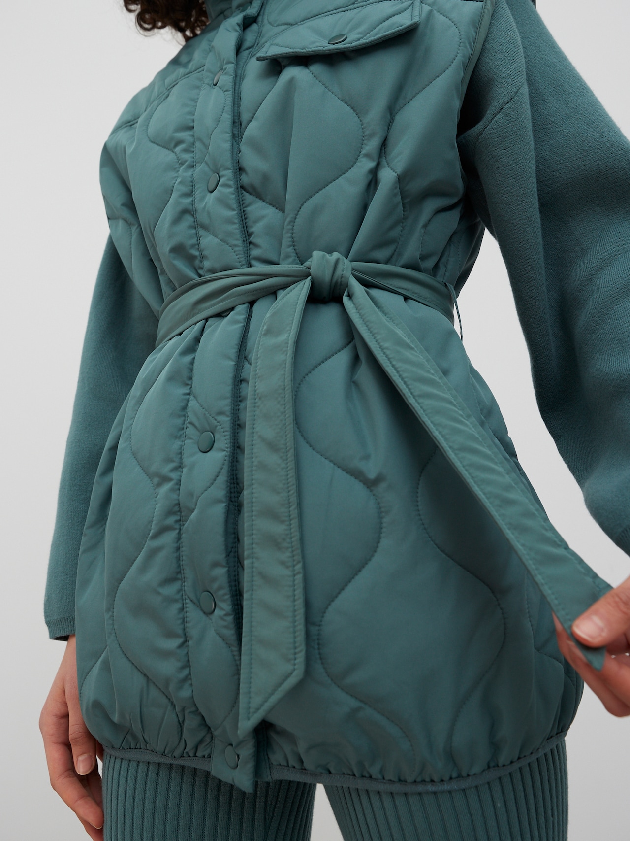 EDITED Produkte Weste 'Niabi' jade