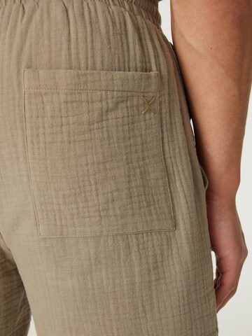 DAN FOX APPAREL Regular Pants 'Yasin' in Brown