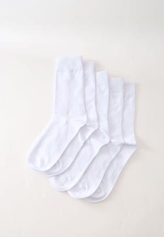 JACK & JONES Socks 'JACJens' in White: front