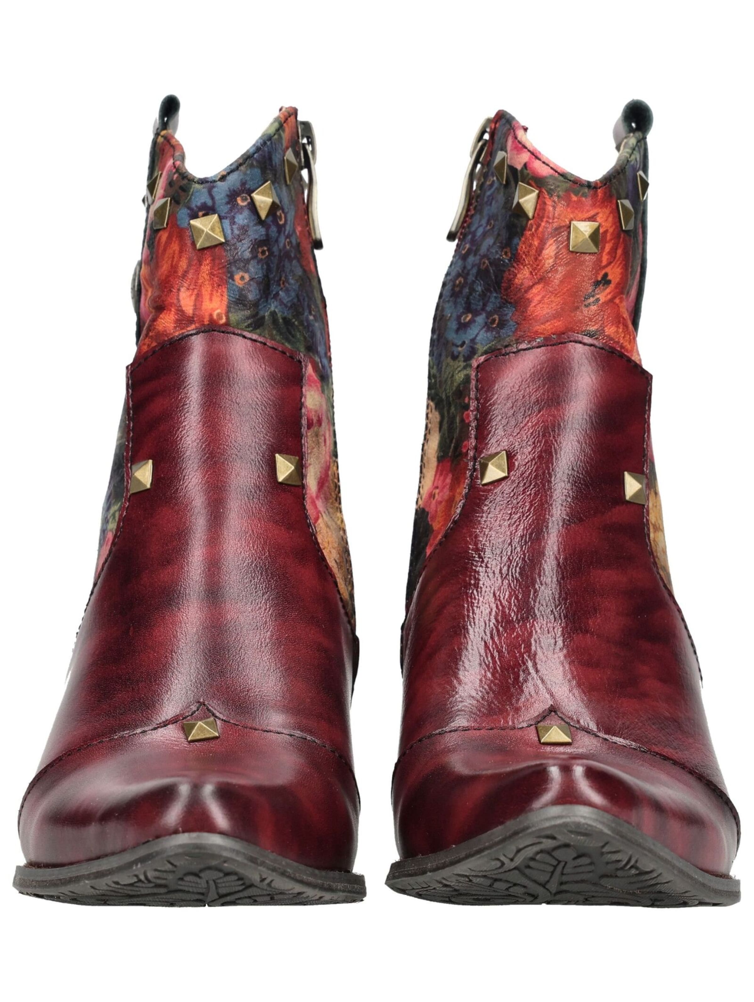 Bottines Laura Vita en rouge