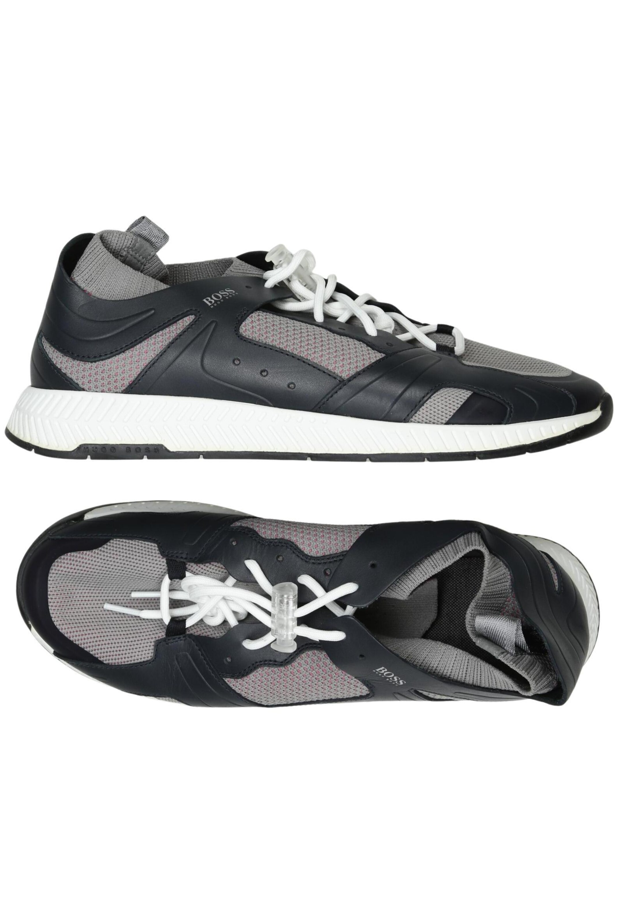 BOSS Black Sneaker 44 in Grau: Vorderseite