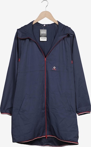 Blutsgeschwister Mantel L in Blau: Vorderseite