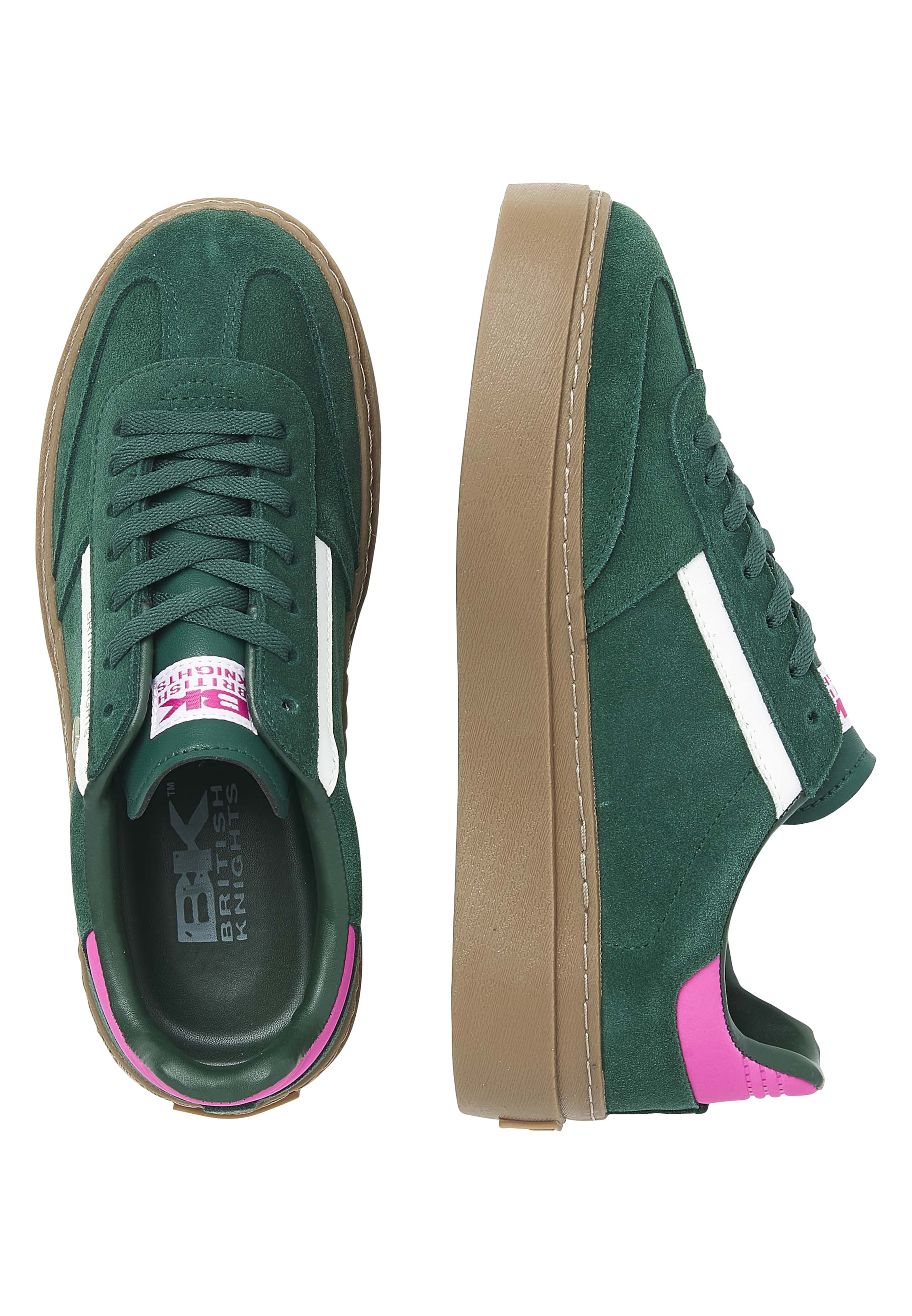 Sneaker bassa ' RE-ISSUE ' di BRITISH KNIGHTS in verde