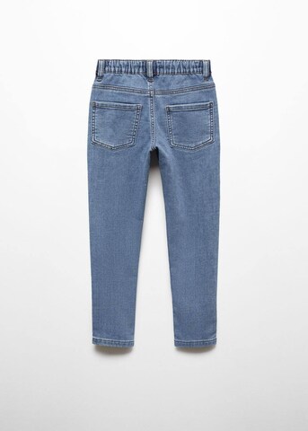 MANGO KIDS Slimfit Jeans 'Comfy' in Blau