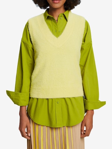 Pull-over ESPRIT en jaune : devant