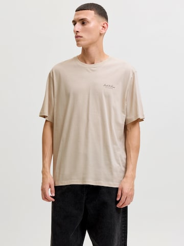 JACK & JONES Bluser & t-shirts 'JJEARCHIVE' i beige