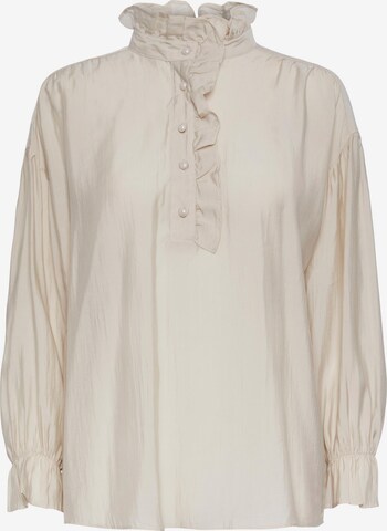 Camicia da donna 'JUDE' di PIECES in bianco: frontale