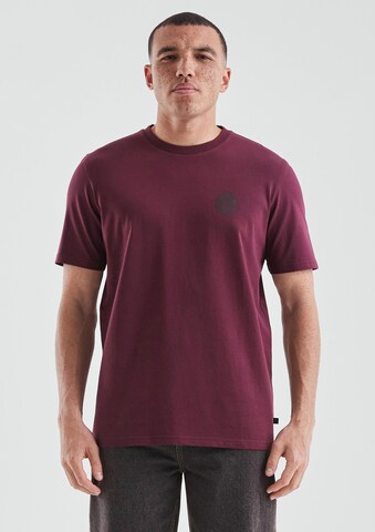 QS Shirt in Rood: voorkant