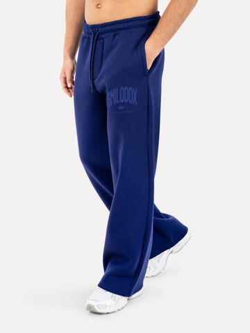Smilodox Loosefit Oversize Jogginghose Oswin in Blau
