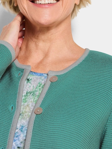 Goldner Gebreid vest in Groen