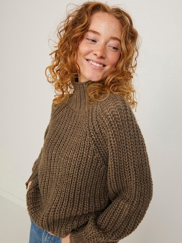 JJXX Sweter 'Kelvy' w kolorze brązowy