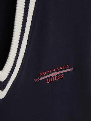 GUESS Tréning póló - kék