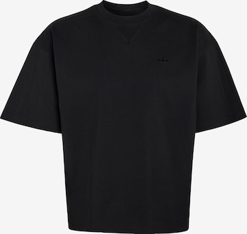 ADIDAS ORIGINALS Shirt 'Premium Essentials' in Zwart: voorkant