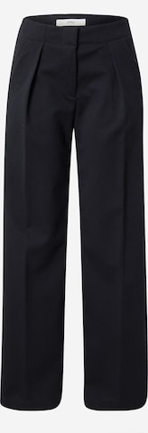 BRAX Wide leg Pleat-front trousers 'Maine' in Blue: front