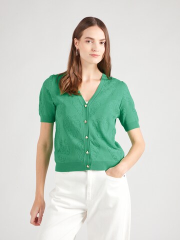 Fabienne Chapot Knit cardigan in Green: front
