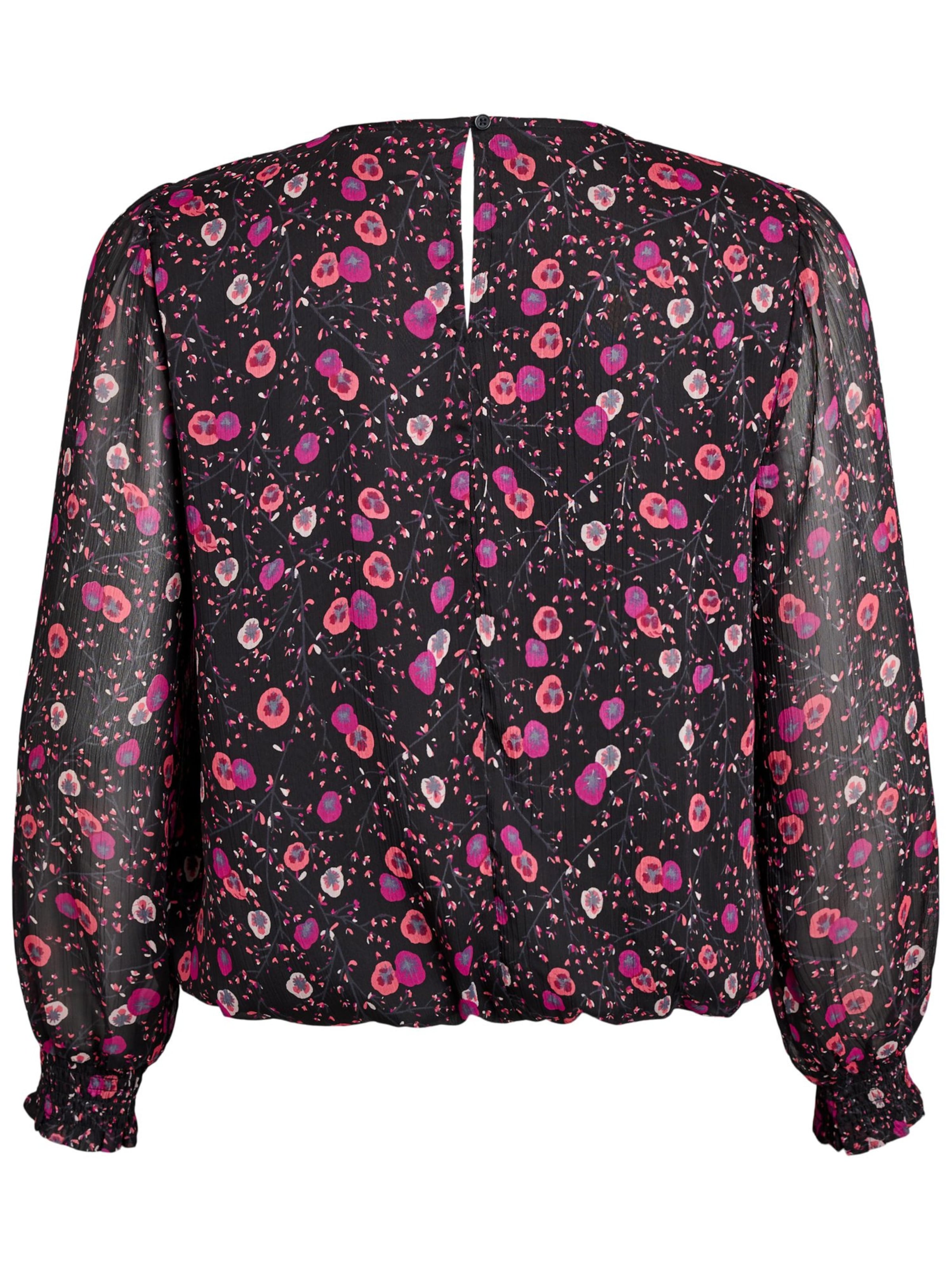 Zizzi Bluza 'Paula' | črna barva