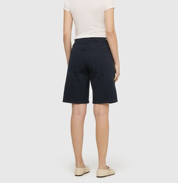 MAC Wide Leg Shorts in Blau