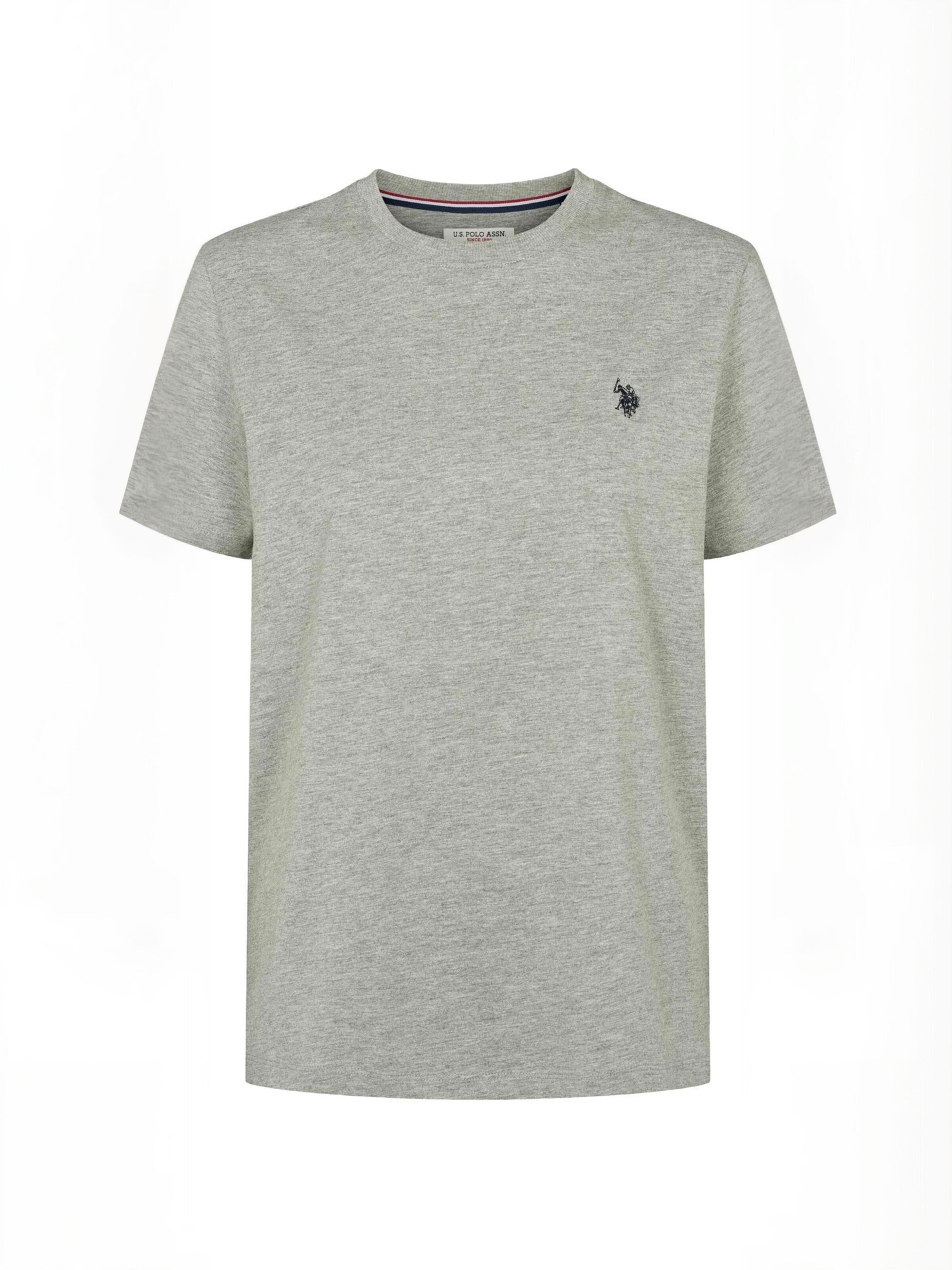 Top ' UWLeika ' de la U.S. POLO ASSN. pe gri: față