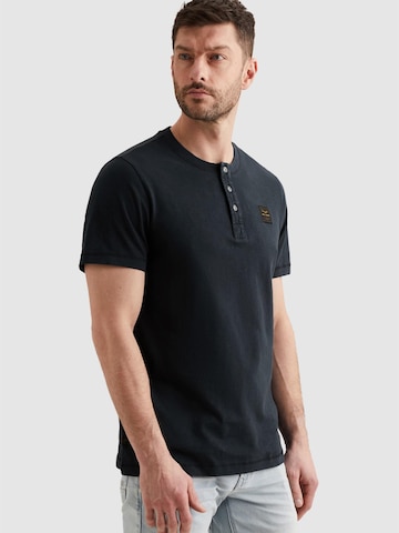 Regular fit Camicia 'Henley T-shirt with badge' di PME Legend in blu: frontale