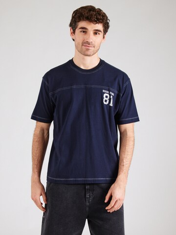 GUESS JEANS T-Shirt in Blau: Vorderseite