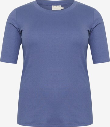 KAFFE CURVE Shirt 'Carina' in Blau: predná strana
