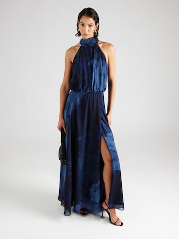 SWING - Vestido en azul: frente