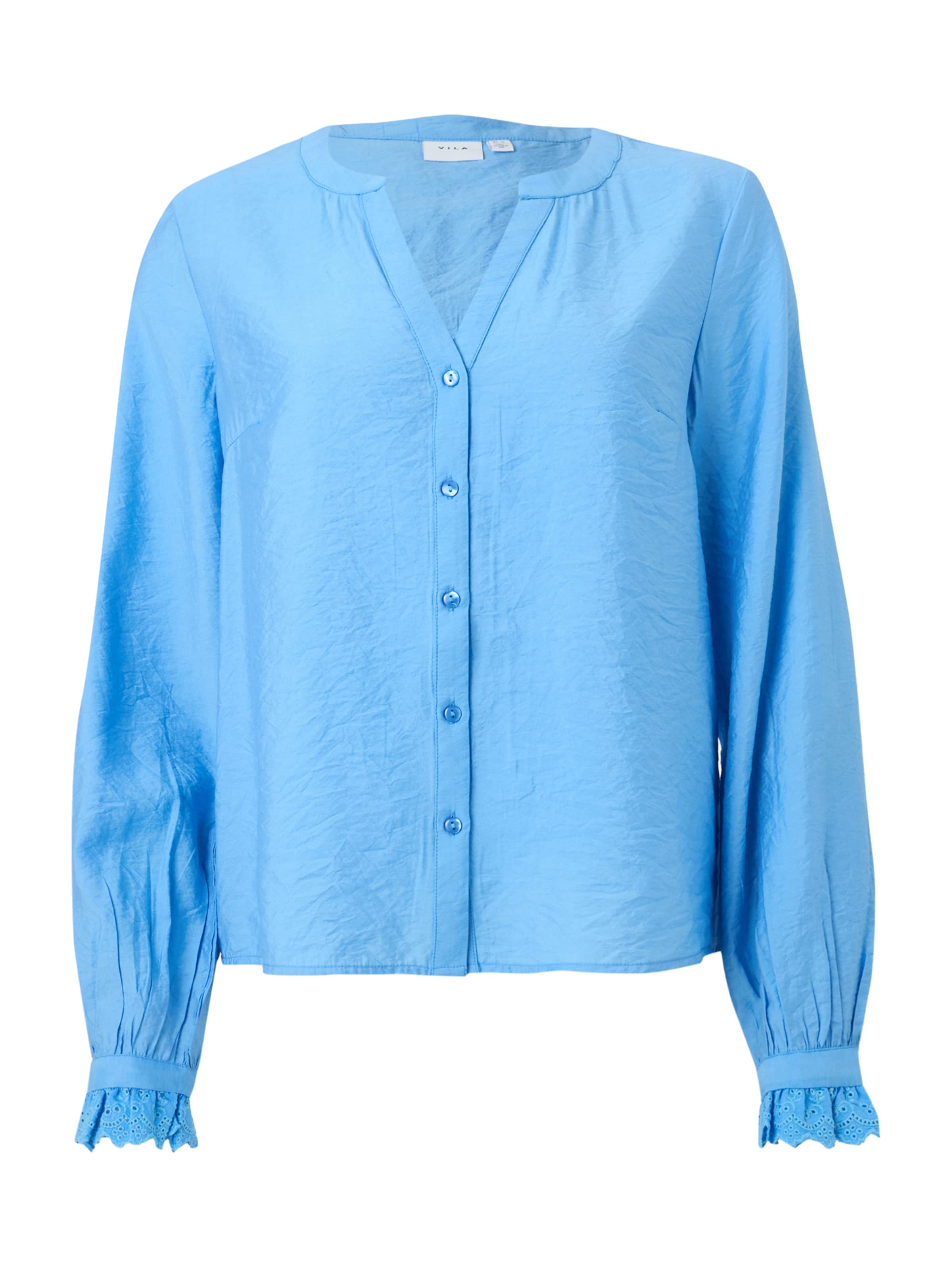 VILA Blūze 'VILIMA', krāsa - debeszils, Preces skats