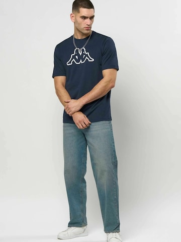 KAPPA Comfort Fit Skjorte ' Logo Cromen ' i grøn