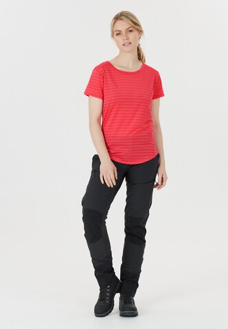 Whistler T-Shirt 'Skylon' in Rot