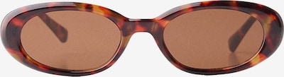 Bershka Aurinkolasit värissä ruskea / tummanruskea / oranssi, Tuotenäkymä